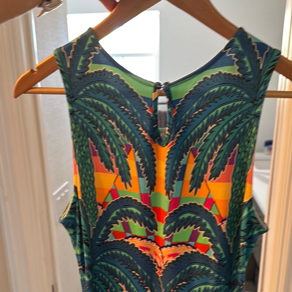 Colorful Geometric Maxi Dress - Picture 5 of 6